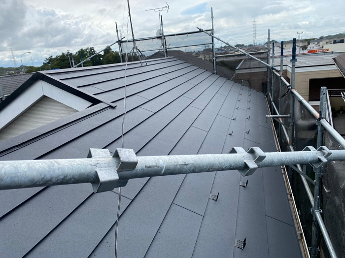 コロニアルのカバー工法　施工後